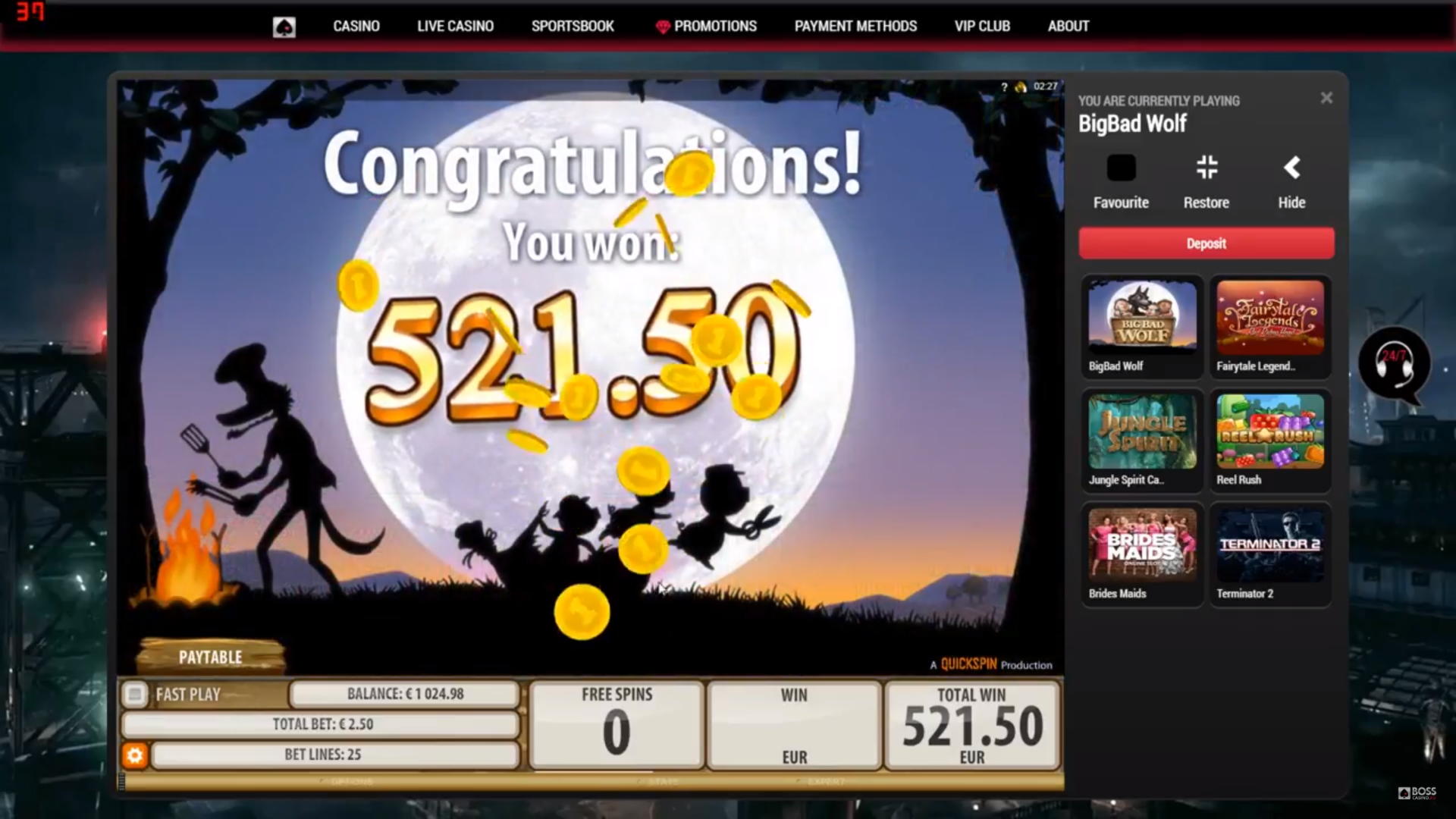 €990 Online Casino Tournament at Royal Ace Casino